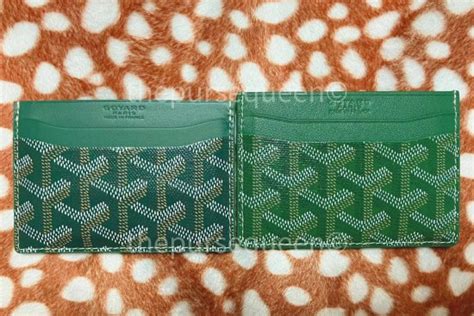 goyard wallet authentic vs fake|goyard replica wallet.